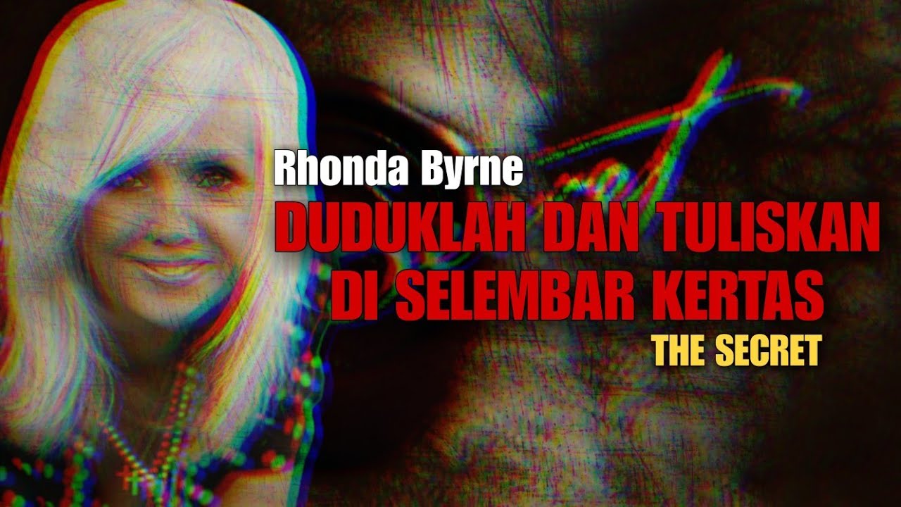 THE SECRET! Bukanlah mantra ajaib atau ramuan rahasia