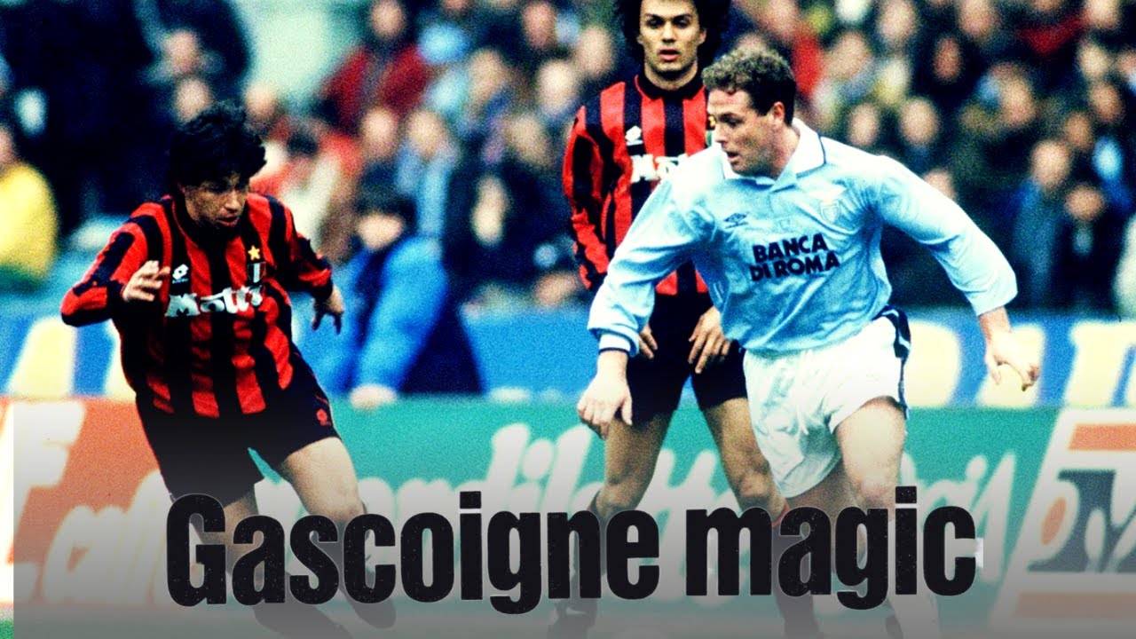 Gazza Genius! Paul Gascoigne vs AC Milan 1993/94 Serie A (Home)