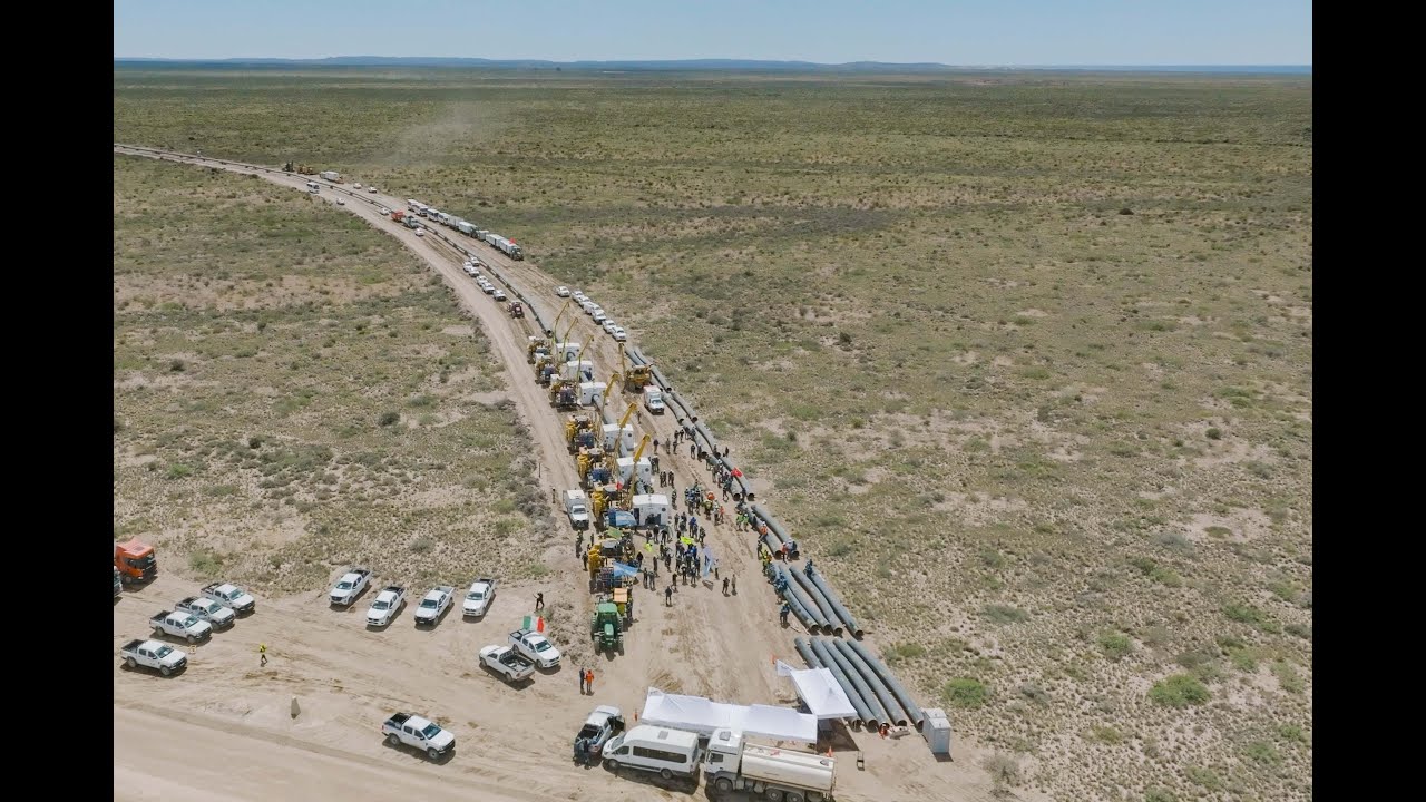 ¡Seguimos avanzando en la construcción del Vaca Muerta Oil Sur (VMOS)!