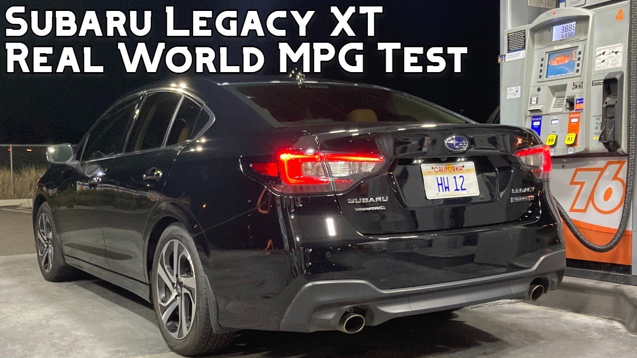 Subaru Legacy XT Real World Highway Fuel Economy Test