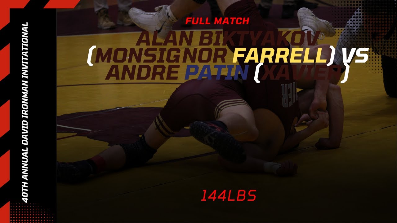 Alan Biktyakov (Monsignor Farrell) vs Andre Patin (Xavier)