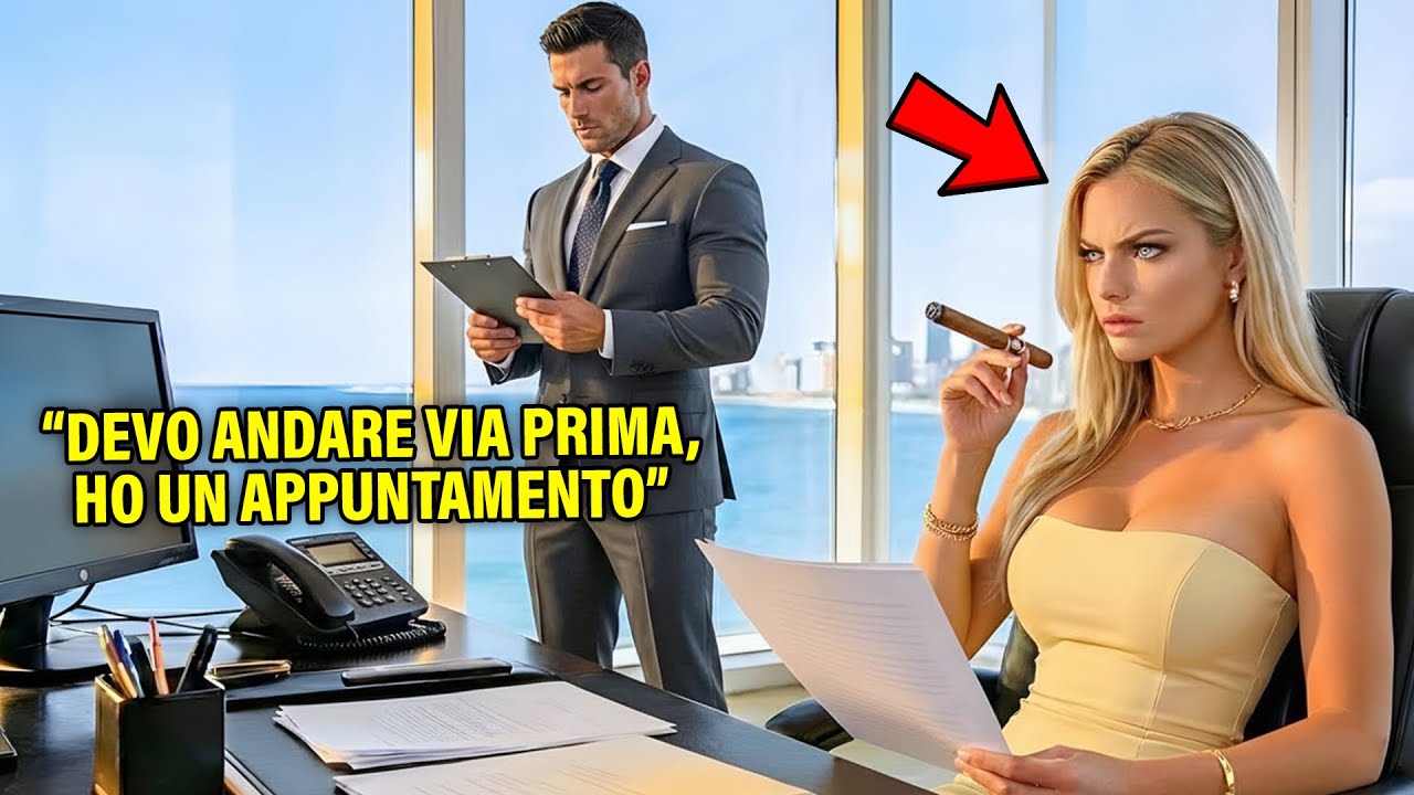 papà single disse: Devo uscire prima ho un appuntamento — capa gelosa tacque e accese una sigaretta
