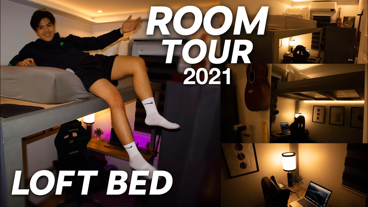 LOFT BED ROOM TOUR 2021 (UPDATED) | Arj Barcelona