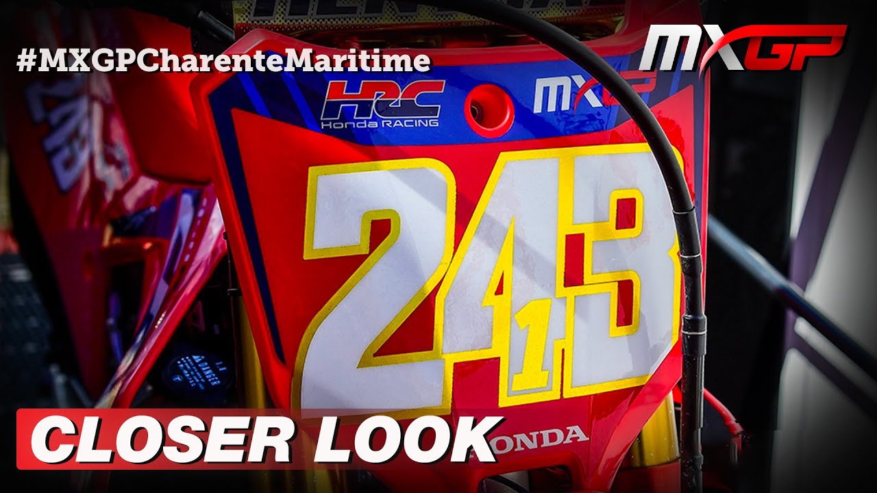 Closer look | Team HRC | MXGP of Charente Maritime 2022 #MXGP #Motocross