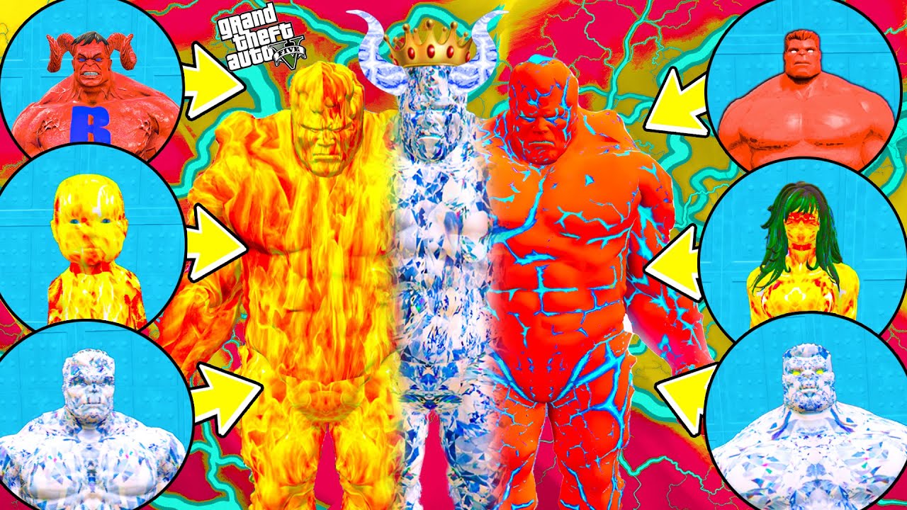 1 HEADED SMALLEST GOLD ALL FATHER SUN GOD INTO 10 HEADED BIGGEST GOLD ALL FATHER SUN GOD IN GTA 5