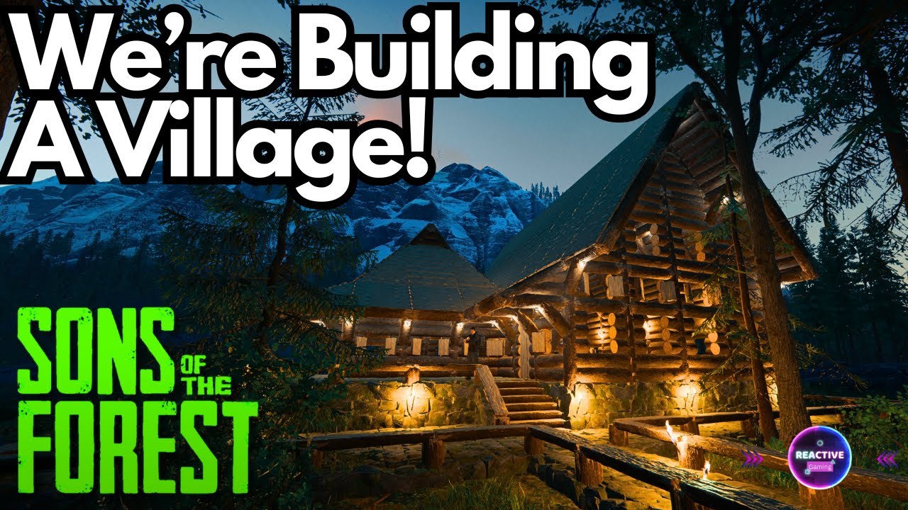 Запуск серии &laquo;Lakeside Village Build&raquo;! | Sons Of The Forest