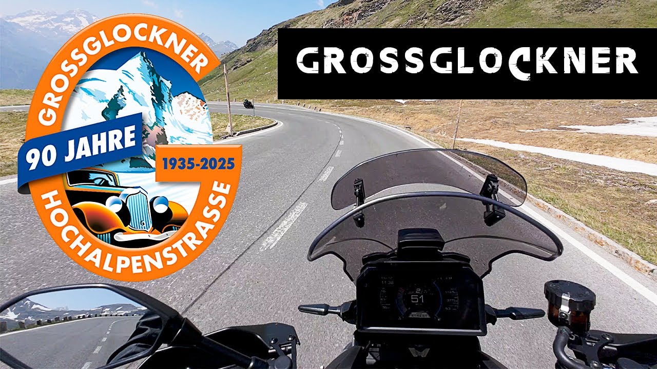 Grossglockner 2025 tracer 9 GT plus #moto grossglockner high alpine road