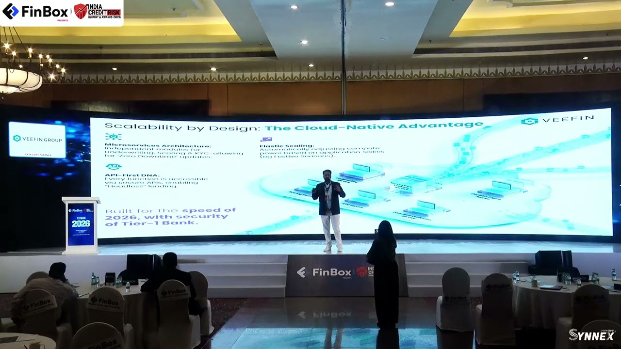 Corporate Presentation by Mr. Ketan Zaveri, from Veefin At India Credit Risk Summit & Awards 2026