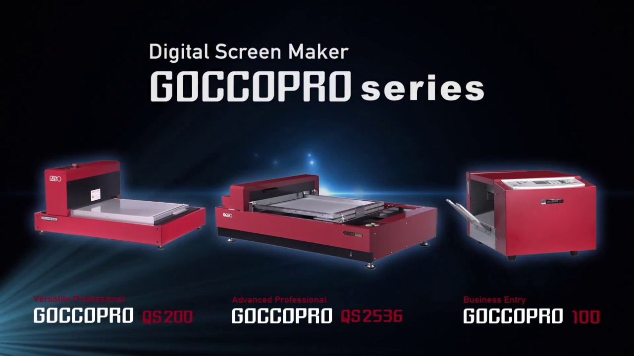 The Concept of the GOCCOPRO Digital Screen Maker ＜RISO＞
