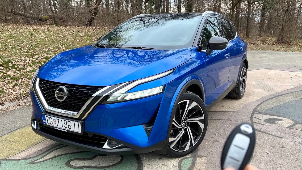 Новый NISSAN Qashqai Tekna+ (2022) - ПОЛНЫЙ ОБЗОР (158 л.с., Magnetic Blue)