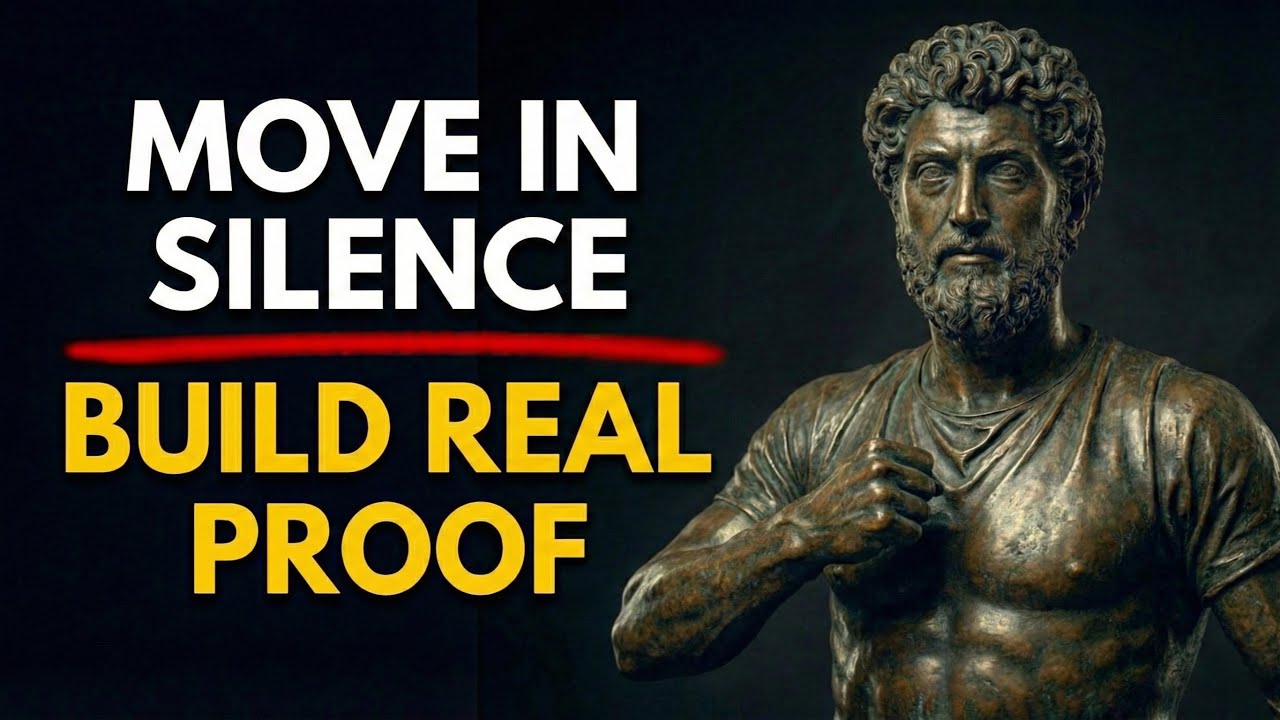 MOVE IN SILENCE _ BUT BUILD REAL PROOF | Stoic Discipline