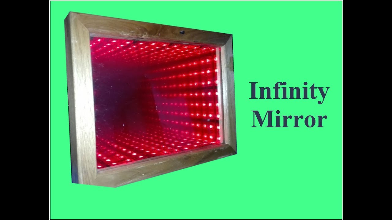 How to make an Infinity Mirror - Homemade Illusion Mirror