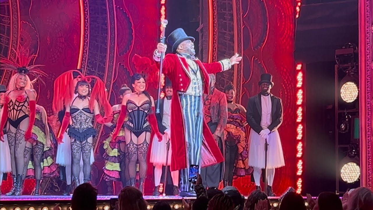 Wayne Brady in Moulin Rouge the Musical on Broadway Curtain Call