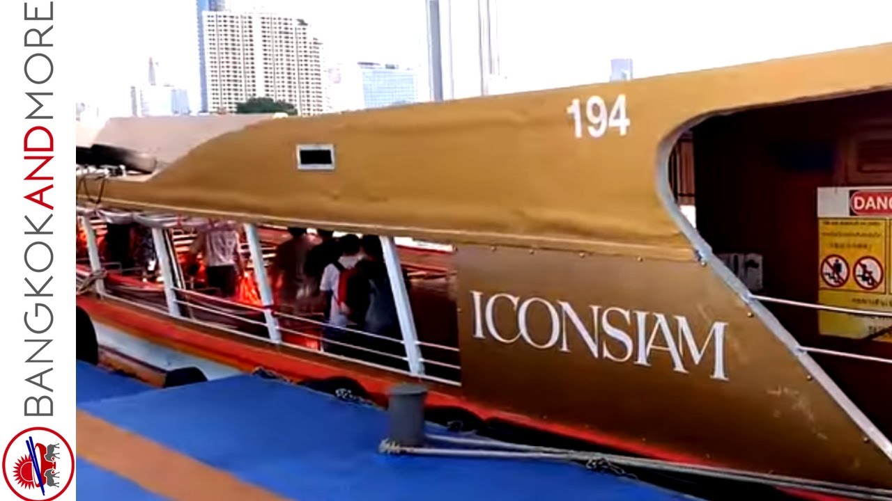 From Chinatown to ICONSIAM - Shuttle Boat from Ratchawong Pier to Icon Siam