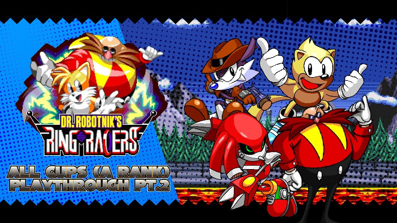 Dr. Robotnik's Ring Racers (v2.2 Update) [Pt.2] ✪ All Cups Playthrough [2/4] (1080p/60fps)