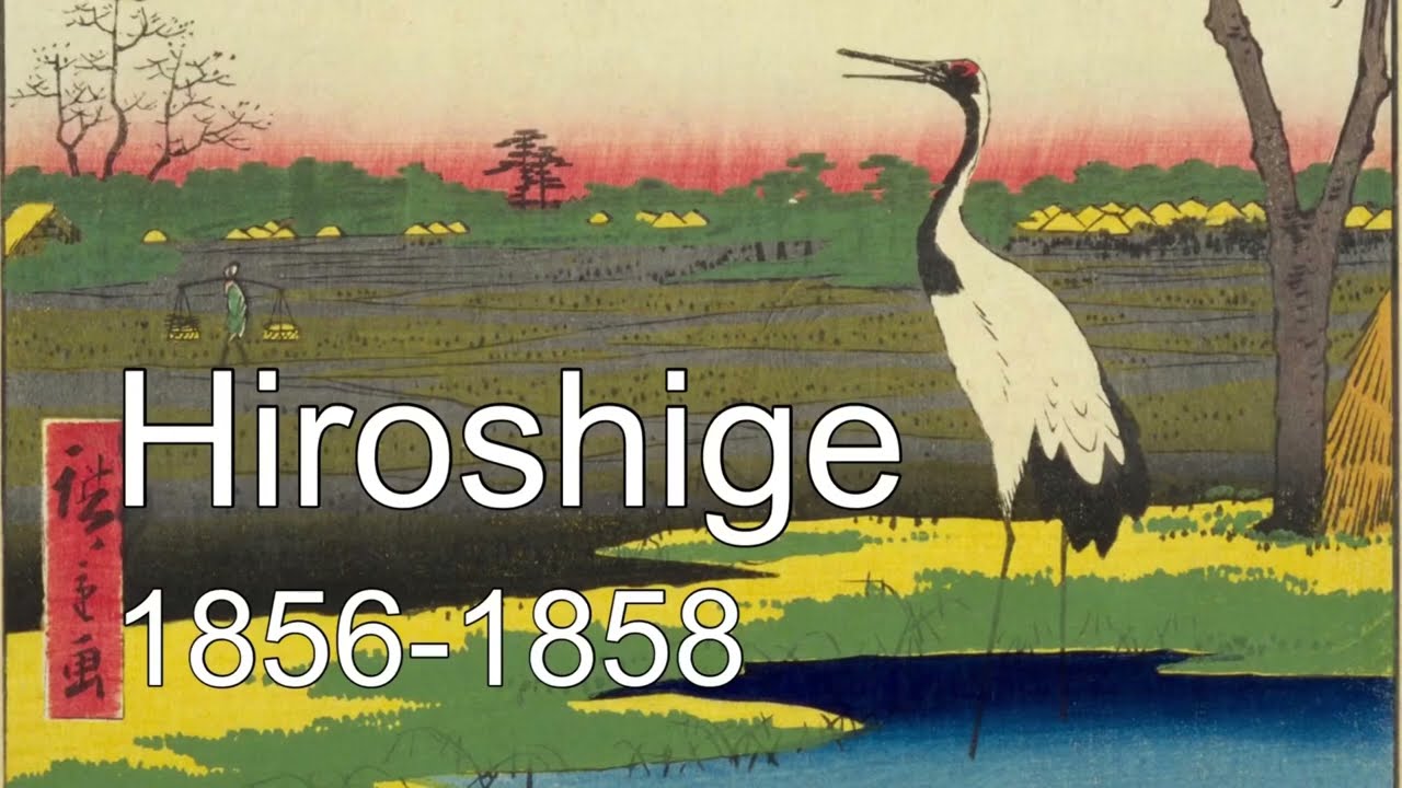 Hiroshige - 100 Famous Views of Edo (1856-1858) Ukiyo-e [HD]