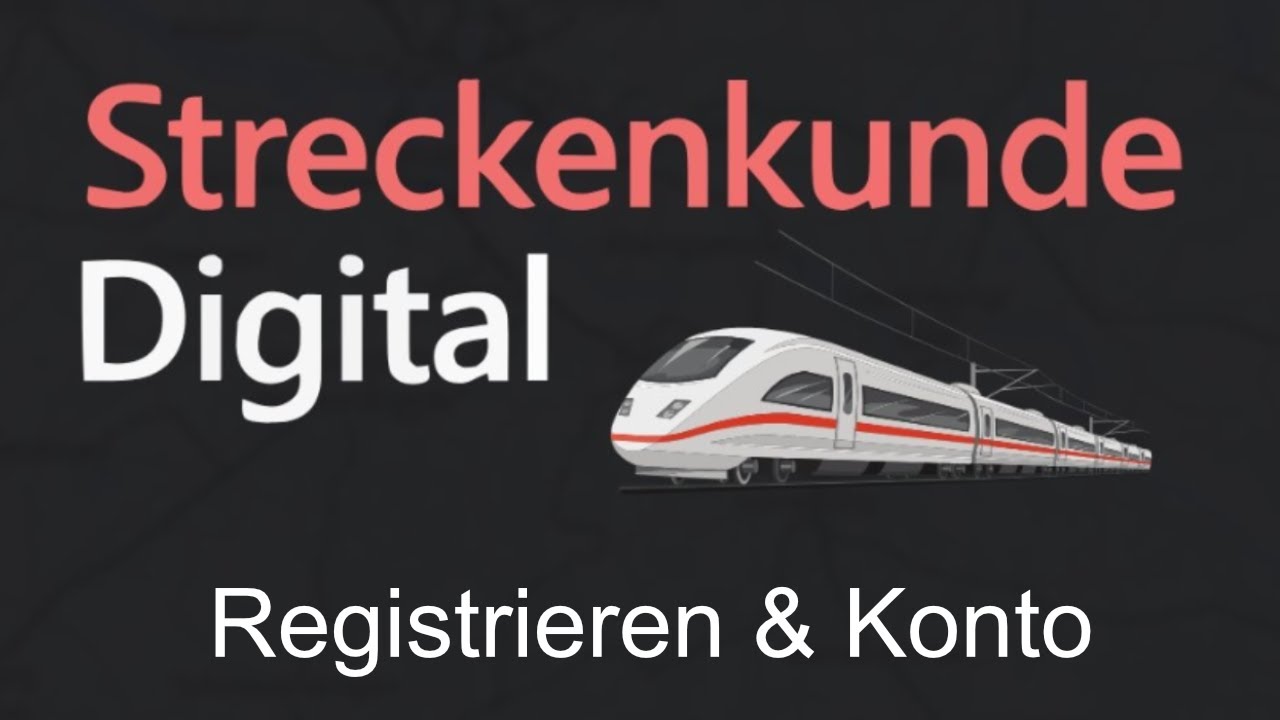 Registrierung &mdash; Streckenkunde Digital