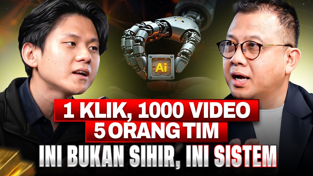 1000 Konten Sehari Pakai AI! 