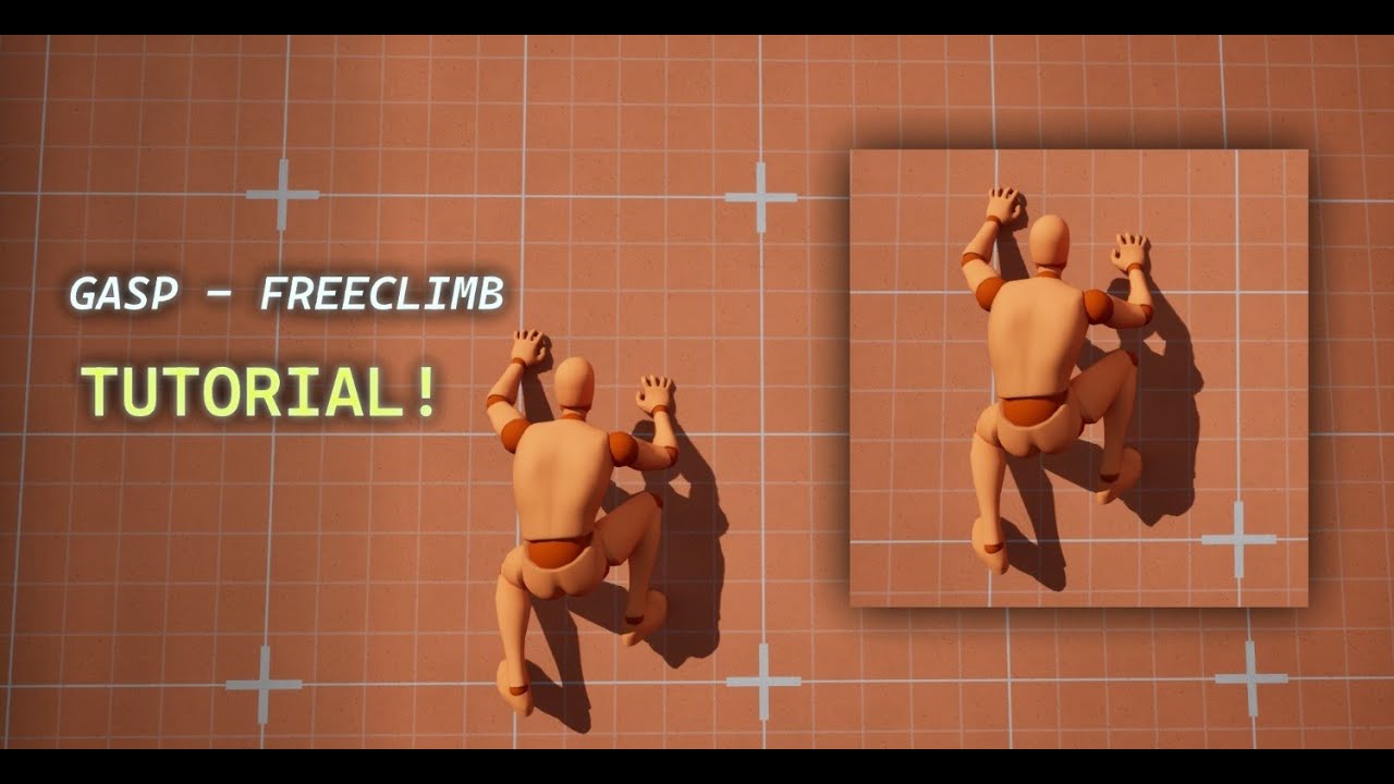 UE5 Gameplay Animation Sample | Climbing System (Freeclimb) \\ Tutorial