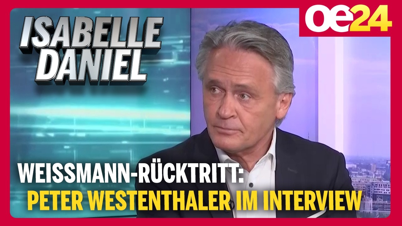 Weißmann-Rücktritt: Peter Westenthaler im Interview | Isabelle Daniel