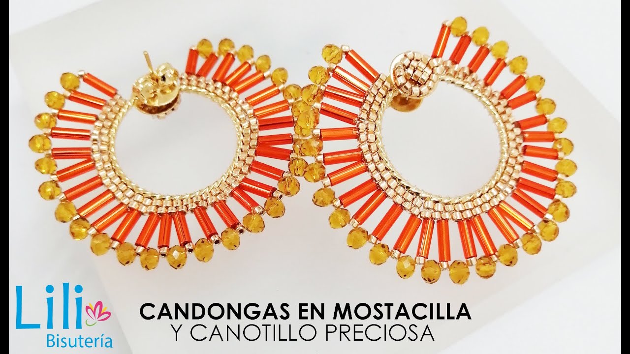 Candonga elaboradas en Mostacilla Toho y canutillo preciosa🤩🤩