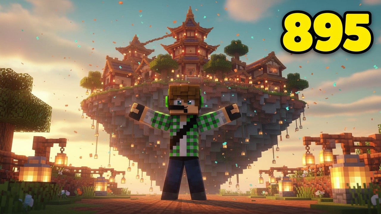Minecraft ITA S6 E895 - Che tramonti incredibili in questo mondo!