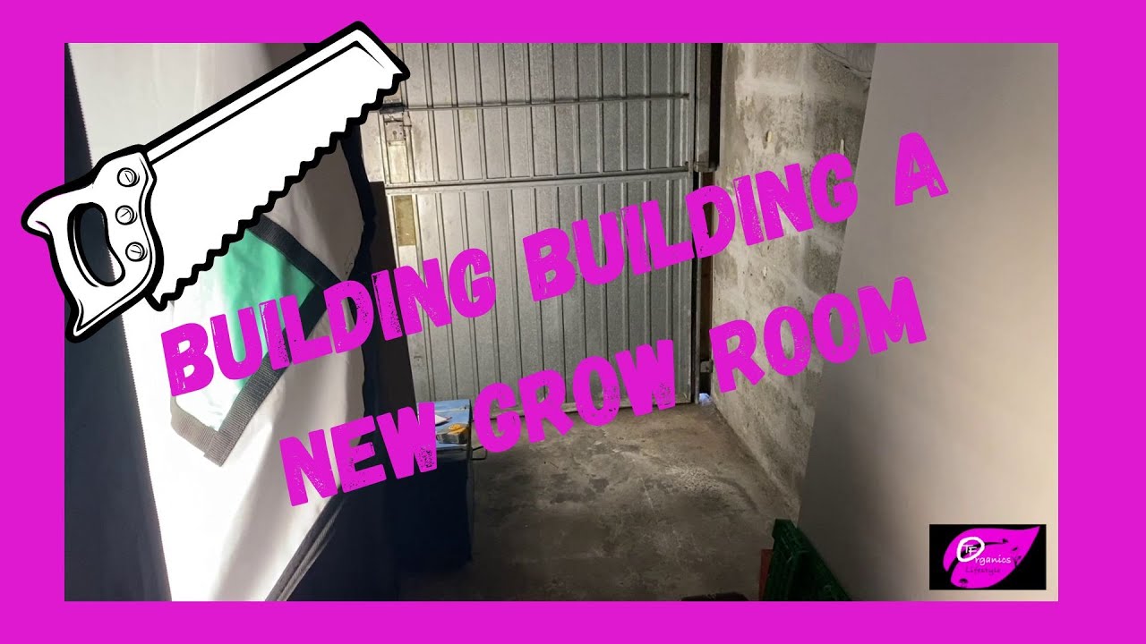 How to Build a New Grow Room (EPISODE 1) Hiding the garage door