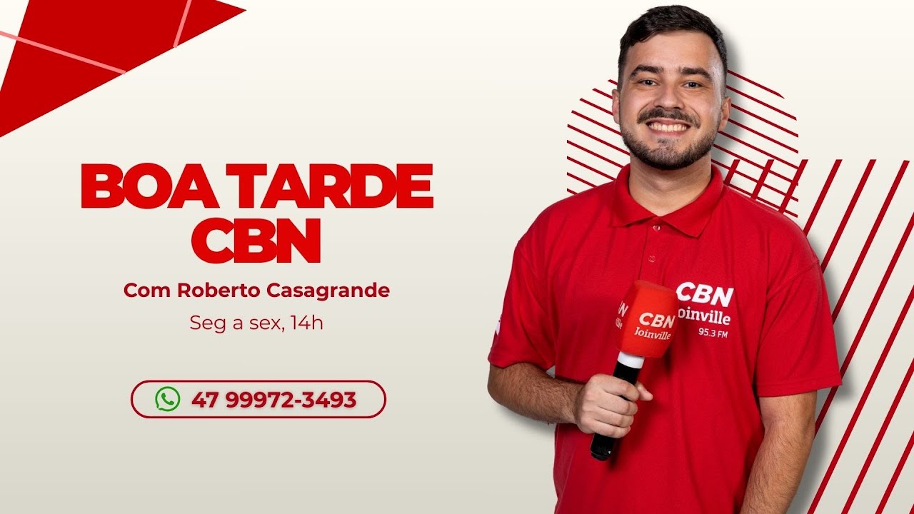 HASHTAG CBN JOINVILLE | AO VIVO | CULTURA, SAÚDE, ESTILO DE VIDA E MUITO+ | 13/03/2026