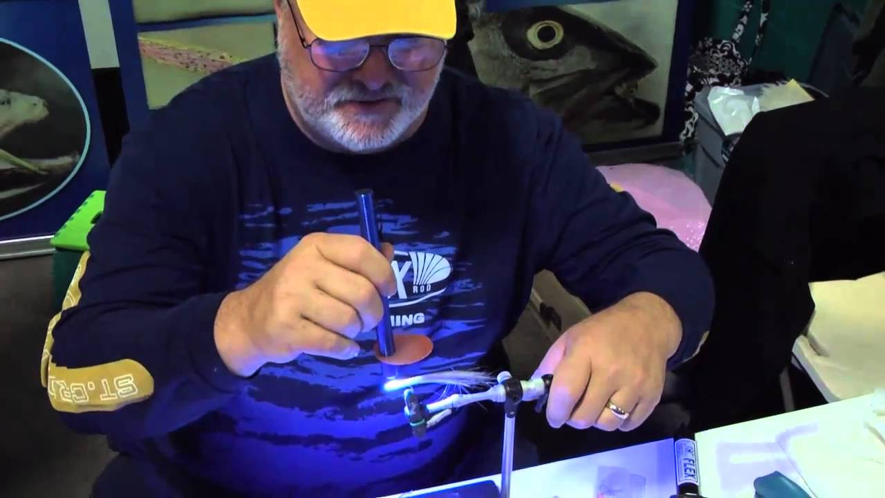 Legendary Fly Fisherman Bob Popovics at Somerset Fly Fishing Show