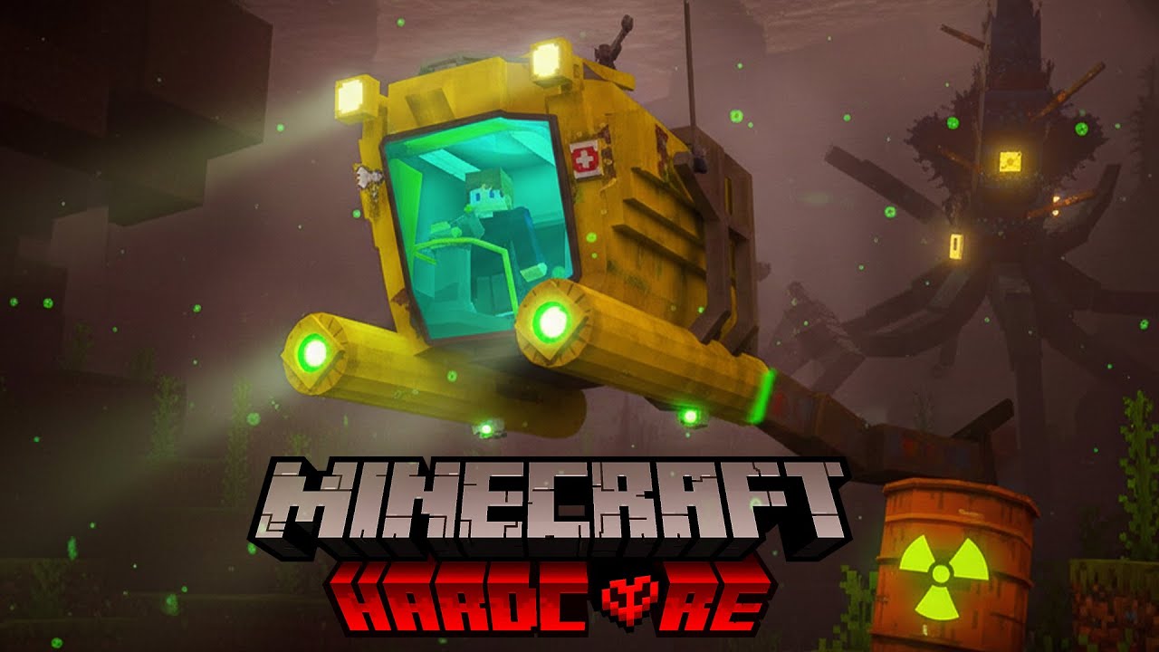 SINH TỒN 100 NGÀY Minecraft Hardcore Trong Tàu Ngầm Rách Nát Dưới ĐẠI DƯƠNG NHIỄM ĐỘC