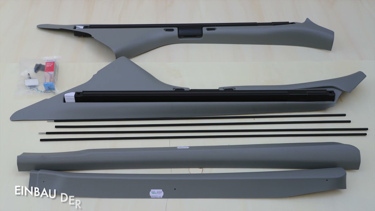 Einbau eines REMIfront III Verdunklungssystem für MB Sprinter / VW Crafter ab Baujahr 04/2006