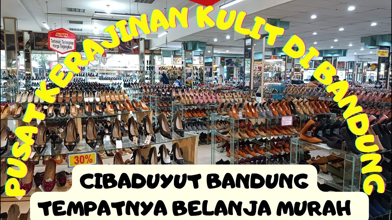 CIBADUYUT PUSAT KERAJINAN KULIT || SURGANYA TAS-SEPATU KULIT DI BANDUNG || HOME INDUSTRI CIBADUYUT