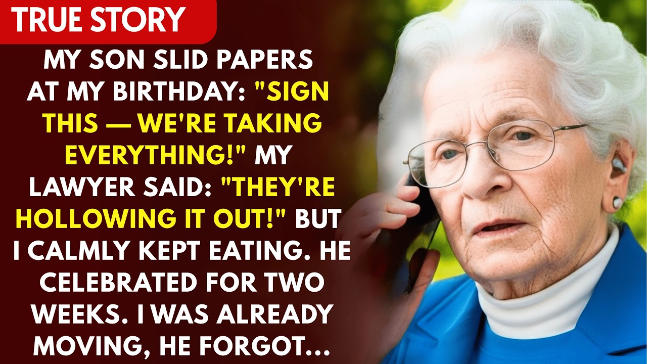 My Son Slid Divorce Papers Across My Birthday Table At 64: 