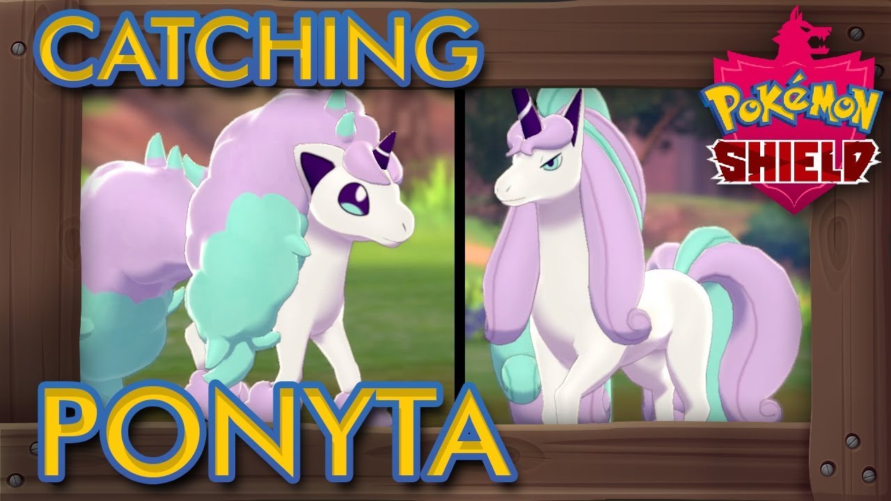 Pok&eacute;mon Sword & Shield - How to Catch Galarian Ponyta & Evolve it into Galarian Rapidash