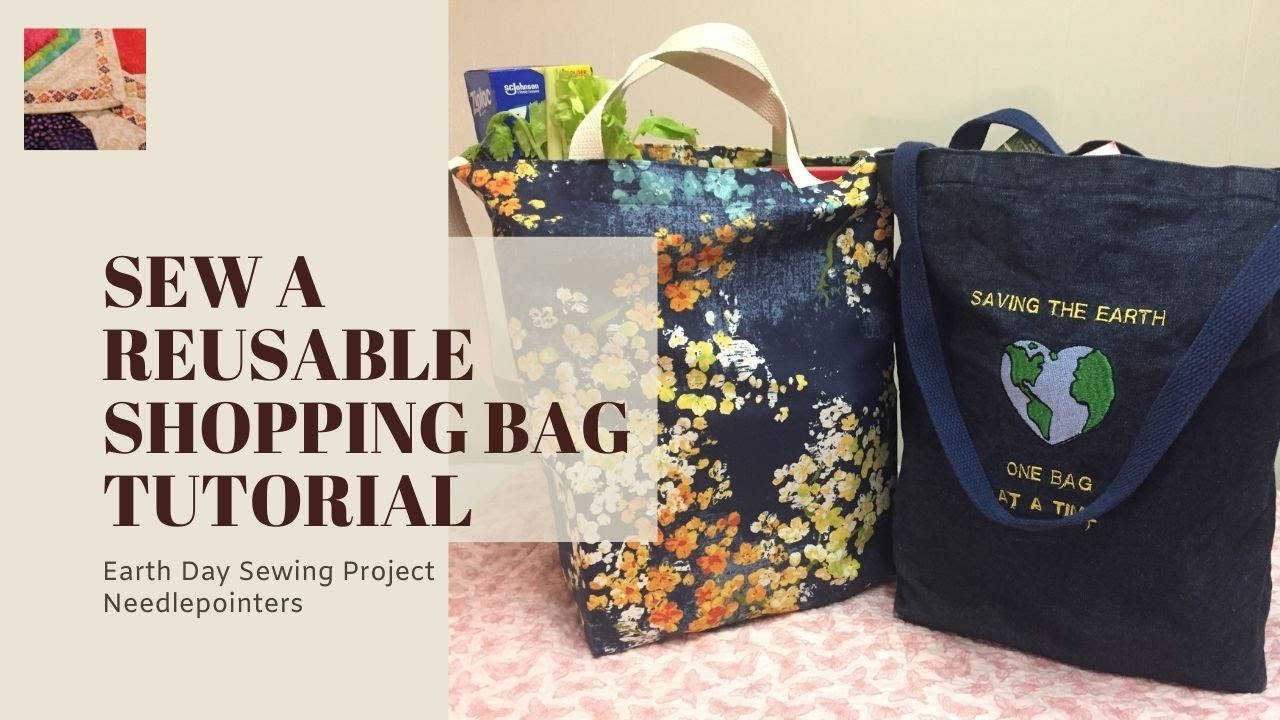 How to Sew a Reusable, Durable Grocery Bag