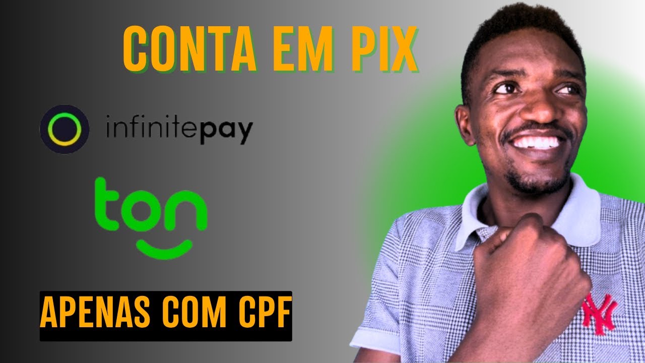 Como abrir conta Pix (infinitePay) s&oacute; com CPF em 2025 f&aacute;cil e r&aacute;pido