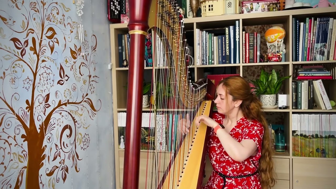 Катерина Бабочкина | Kathrin Butterfly - harp | mini live home concert 2022