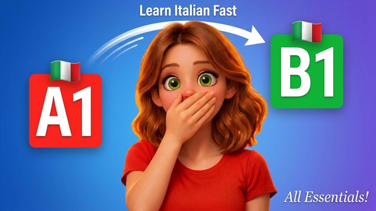 Learn Italian in One Video | Everything for Beginners