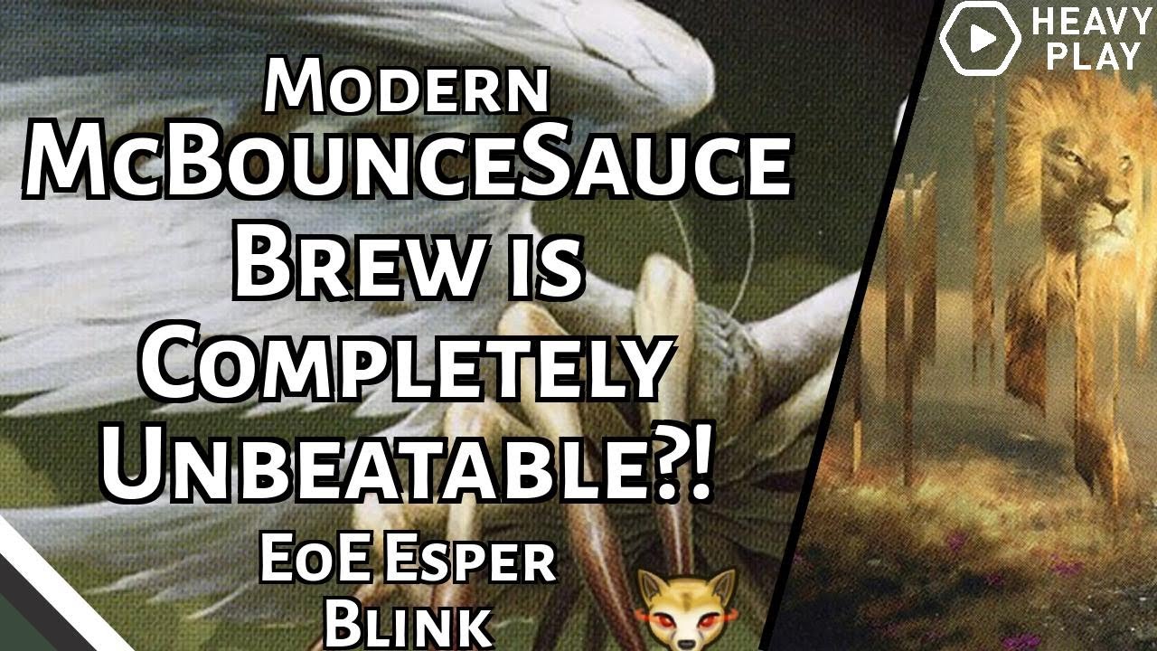 McBounceSauce Brew is Completely Unbeatable?! | EoE Esper Blink | Modern | MTGO