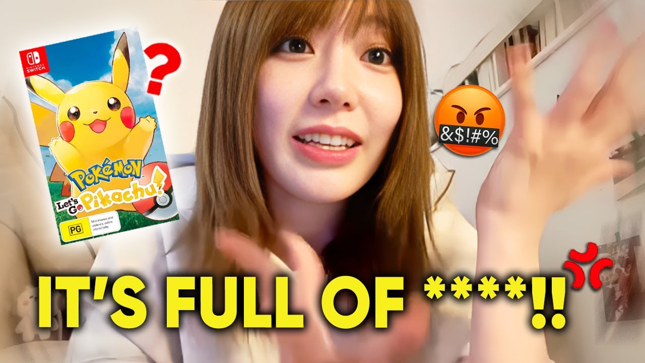 SAKURA rants about how much she felt frustrated playing POKÉMON! 🤬