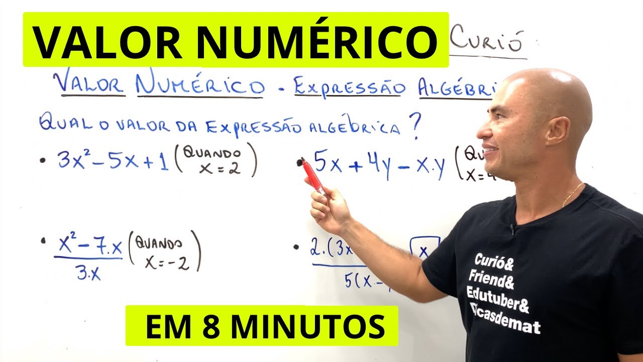 VALOR NUM&Eacute;RICO DE EXPRESS&Otilde;ES ALG&Eacute;BRICAS | R&Aacute;PIDO E F&Aacute;CIL