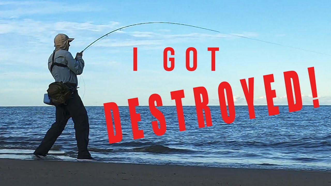 NT Beach Fly Fishing - BRUTAL Aussie Saltwater Fly!