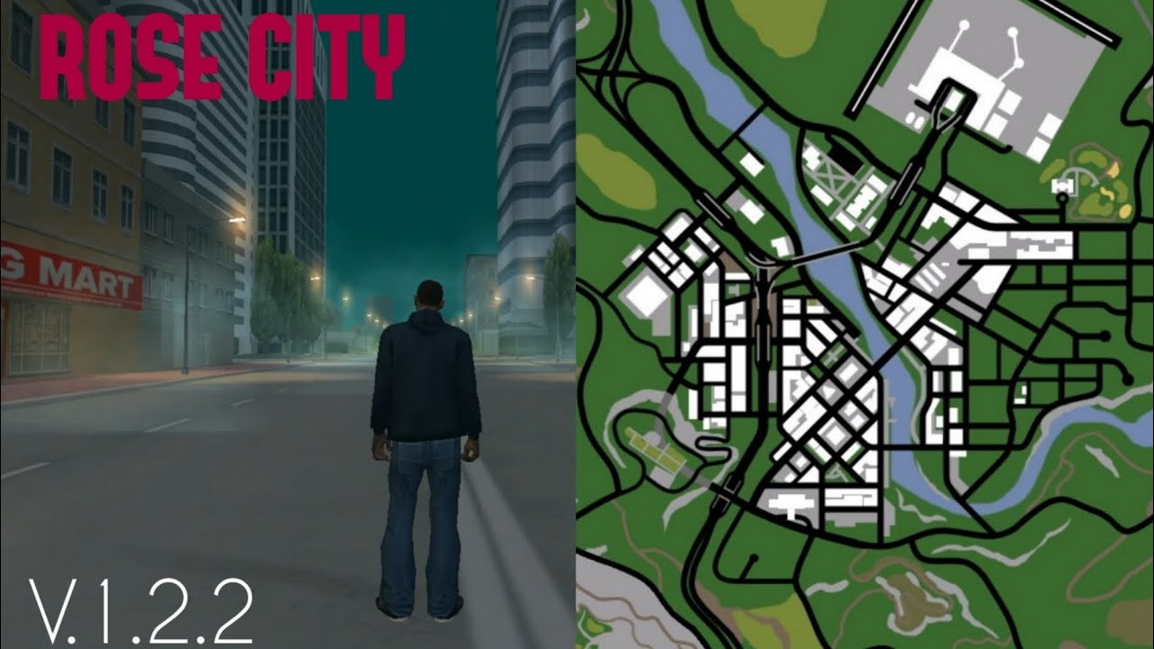 GTA SA Usa Mod - Exploring Rose City (Stars & Stripes v1.2.2)
