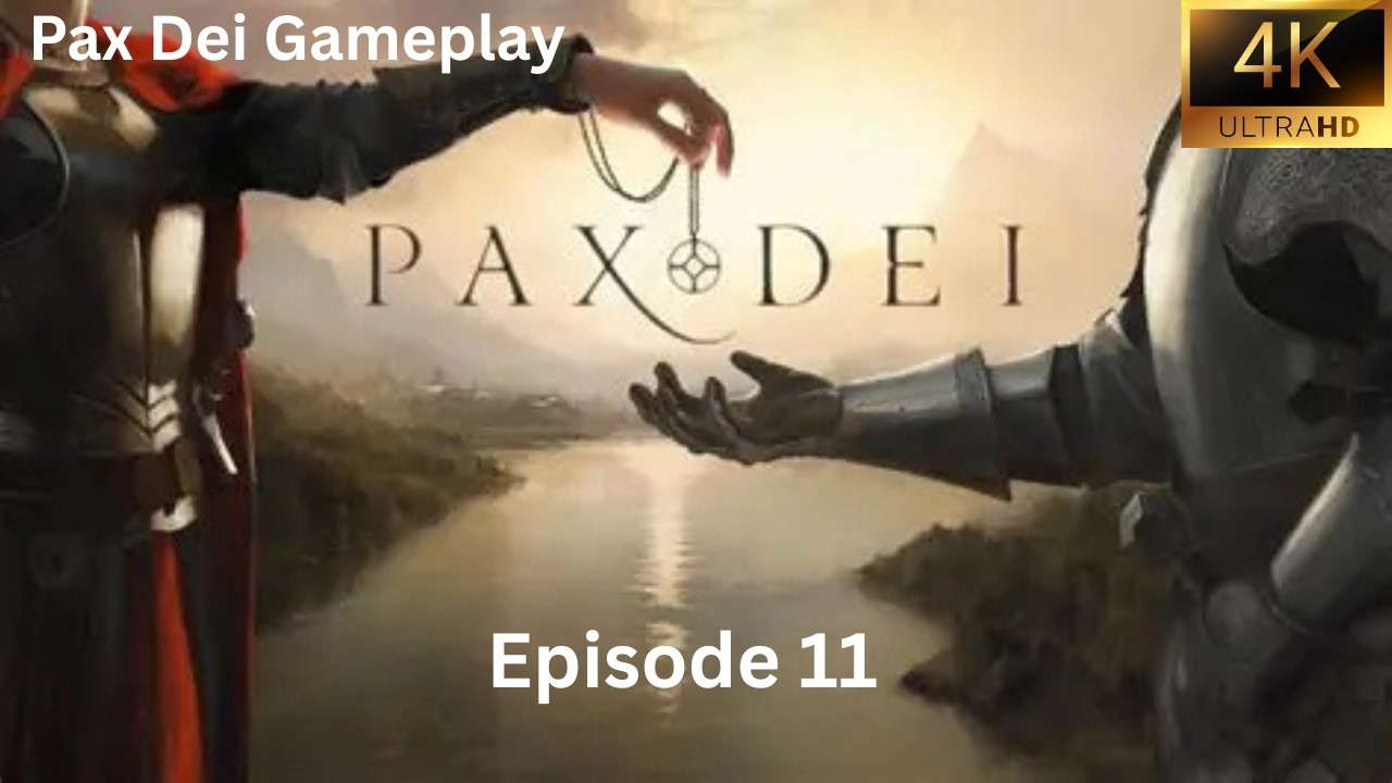 Pax Dei  Episode 11 Building a Shed And Killing Ghost Mobs 4K!! No Commentary!!