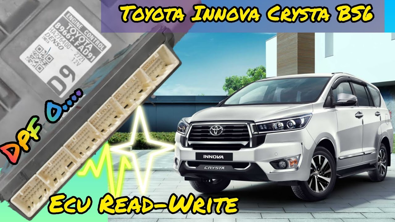 Toyota Innova Crysta BS6 ECU READ-WRITE by obd