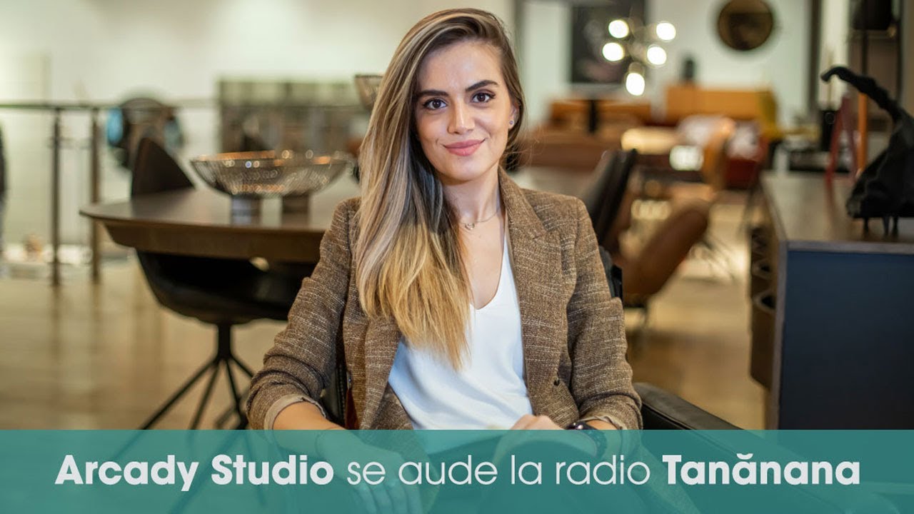 Despre designul interior cu Iulia Tănase, co-fondator Arcady Studio, la matinalul TANĂNANA