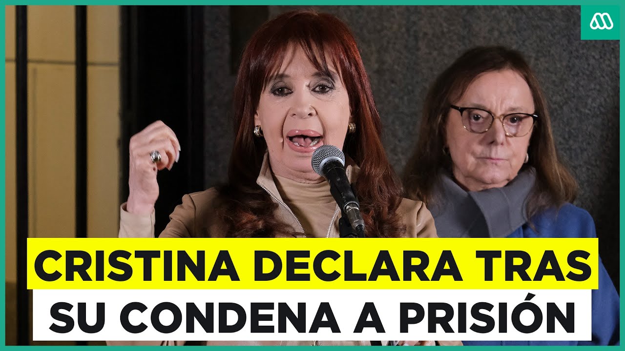La reacción de Cristina Fernández tras ser condenada a prisión