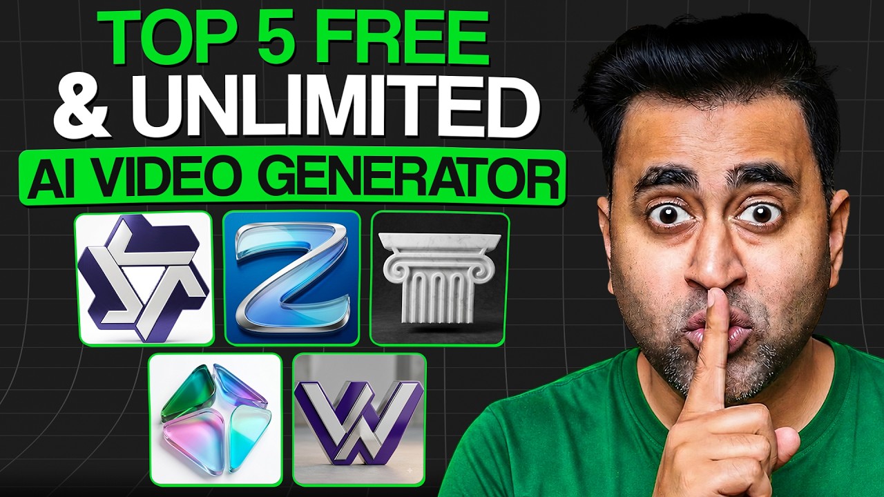 🔥 Best 5 FREE AI Video Tools (Unlimited + No Watermark)