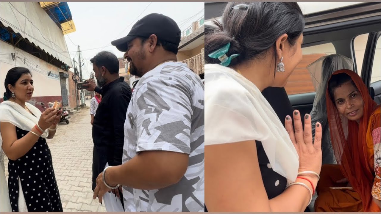 Aaj aaye kalu bhai milne ke liye 