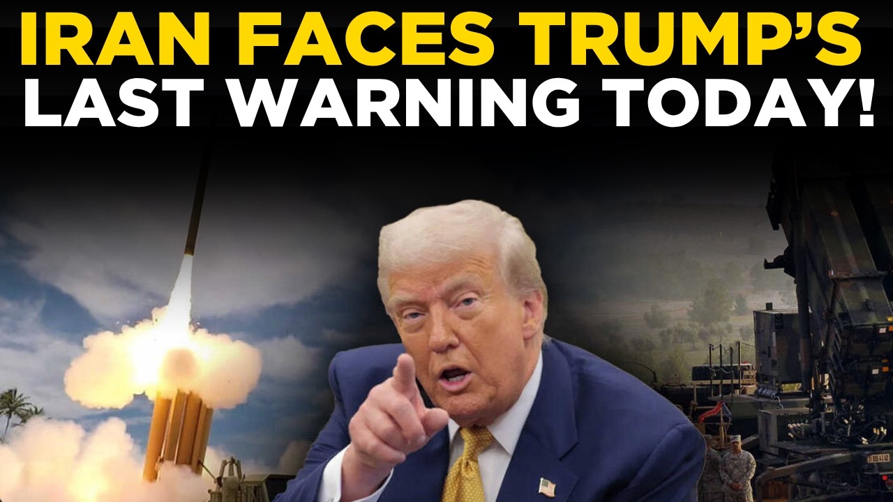 US‑IRAN WAR LIVE | Trump Issues Ultimatum, Military Action Update | Breaking News LIVE